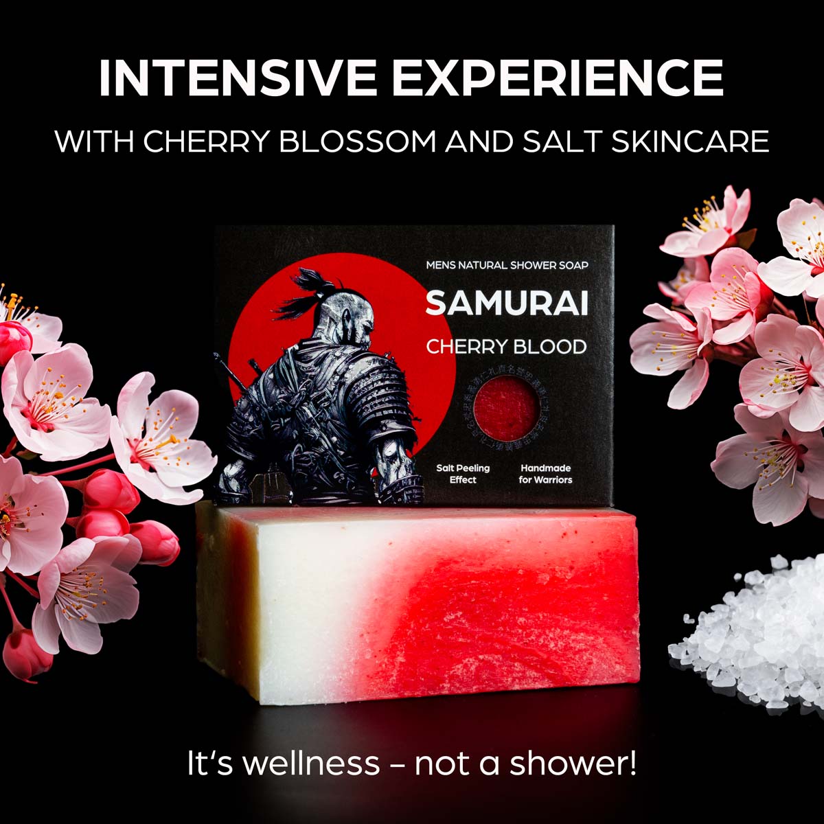 Samurai Cherry Blood Peeling Körperpflege Seife